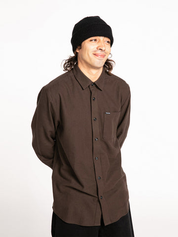 Volcom Caden Solid Long Sleeve Shirt