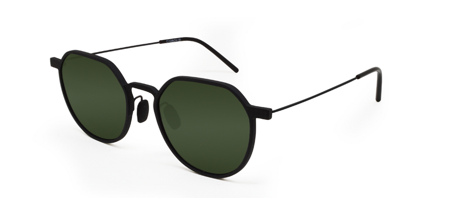 We Are Eyes Carbon 13s With Green Sunglasses