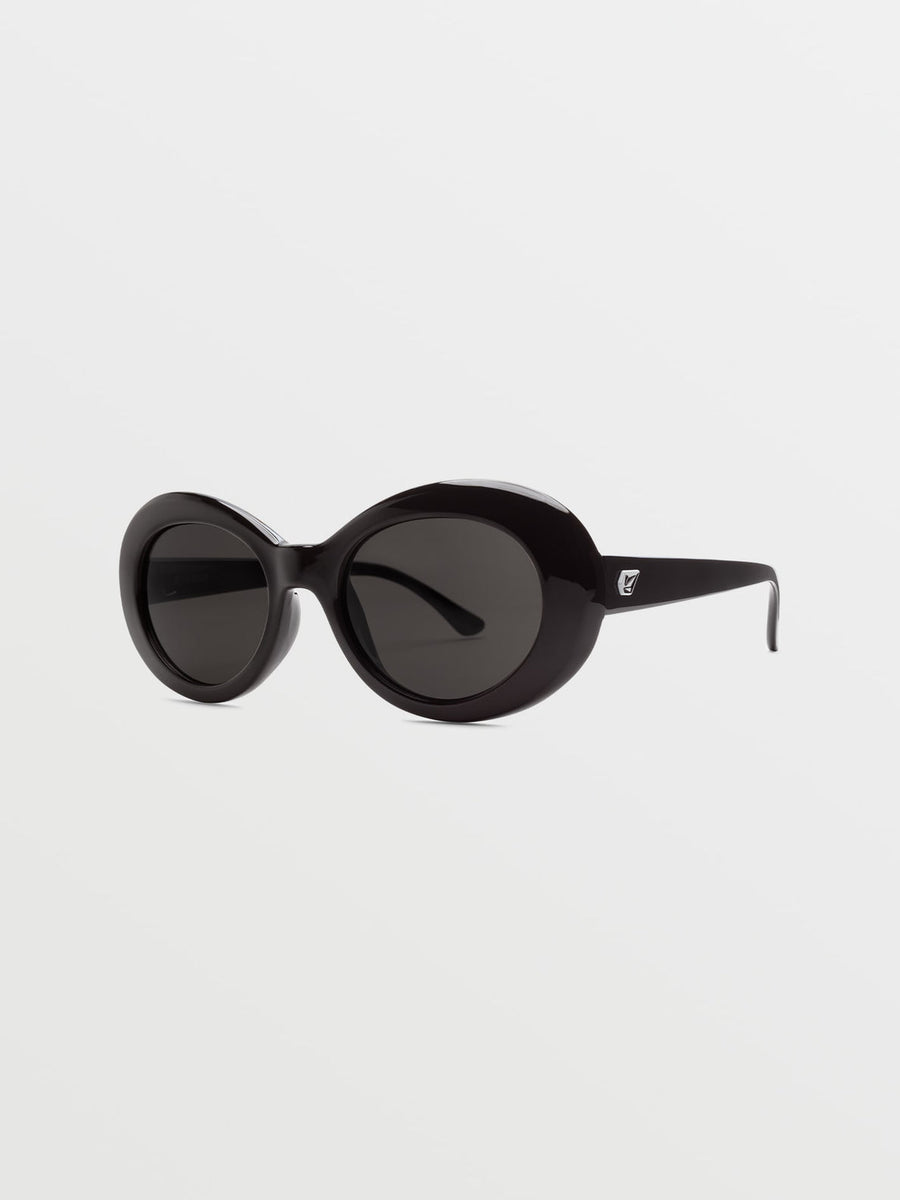 Volcom Stoned Gloss Black/Gray Sunglasses