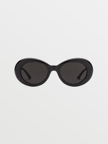 Volcom Stoned Gloss Black/Gray Sunglasses