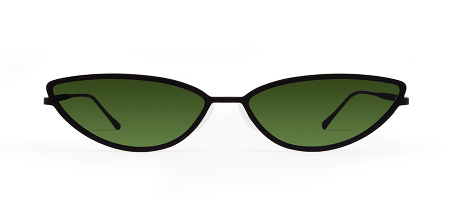 We Are Eyes Taf 2.0 Black With Green Sunglasses