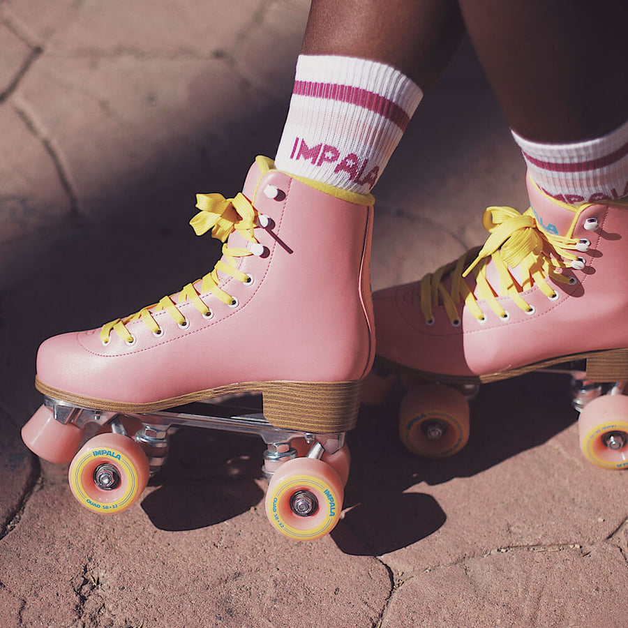 Impala Quad Skates Pink/Yellow