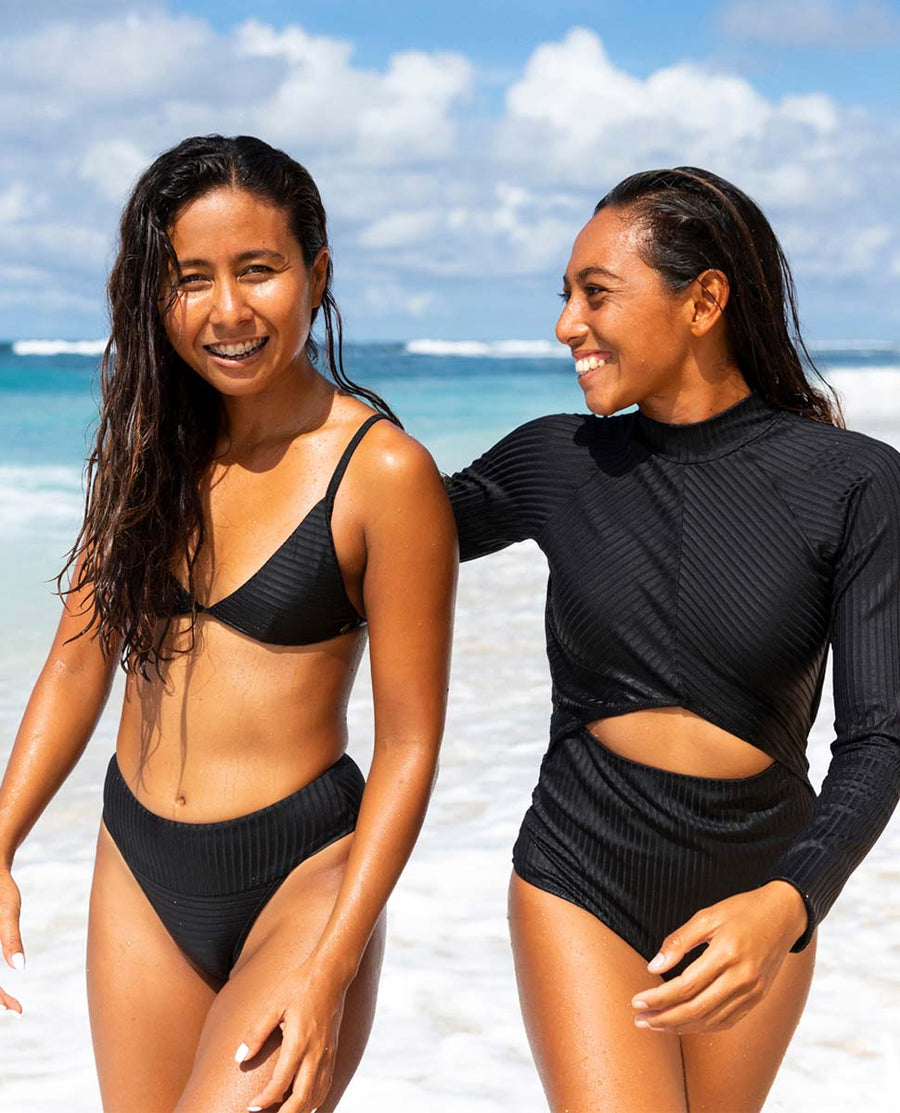 Rip Curl Premium Surf High Waist Cheeky Coverage Bikini Bottom - Women's